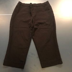 Isaac Mizrahi petite cropped pants